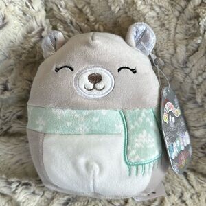 NWT KellyToy Squishmallows Bristle Bear 🐻 5”